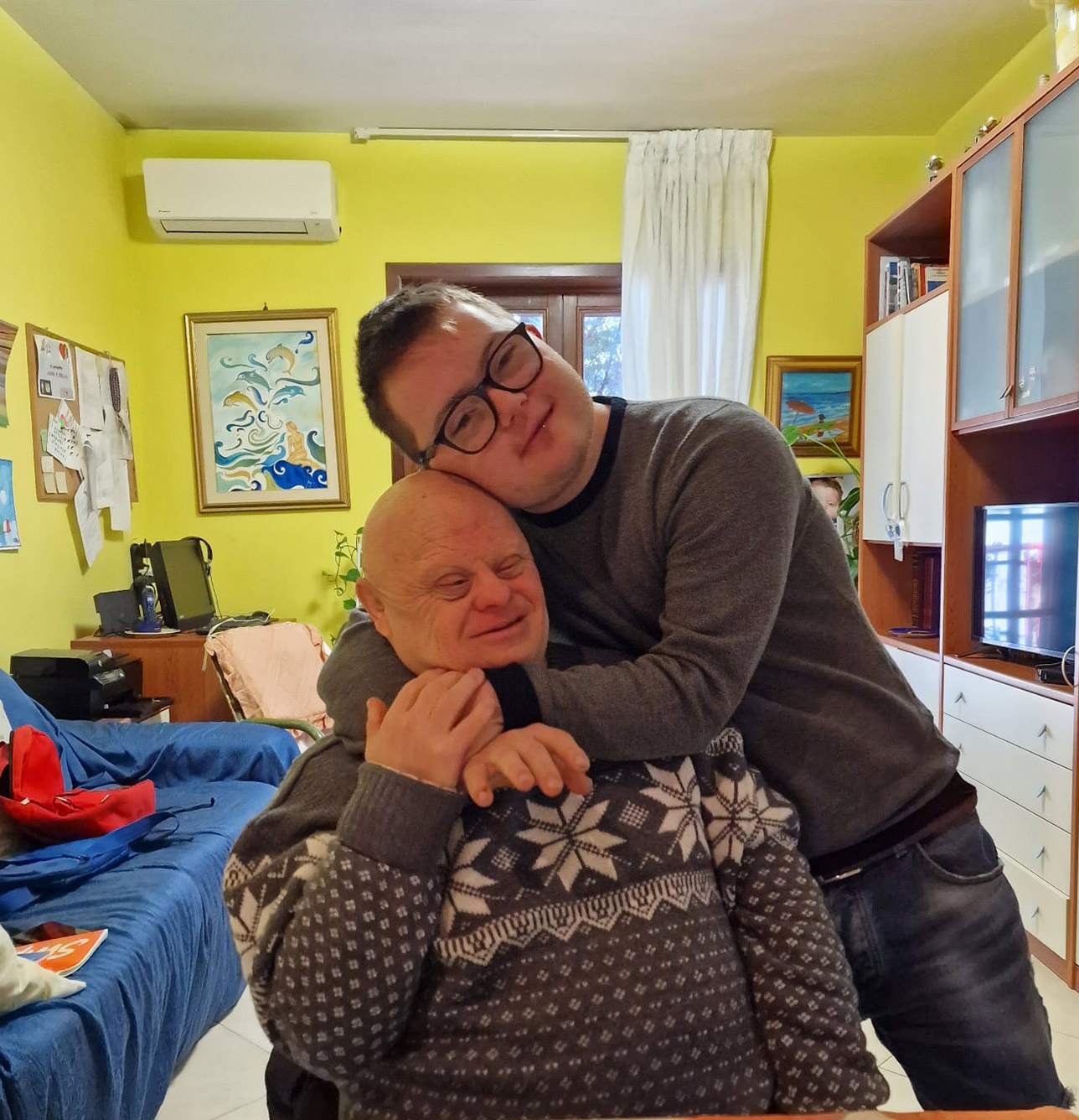 Momento delle attività di AIPD Avellino